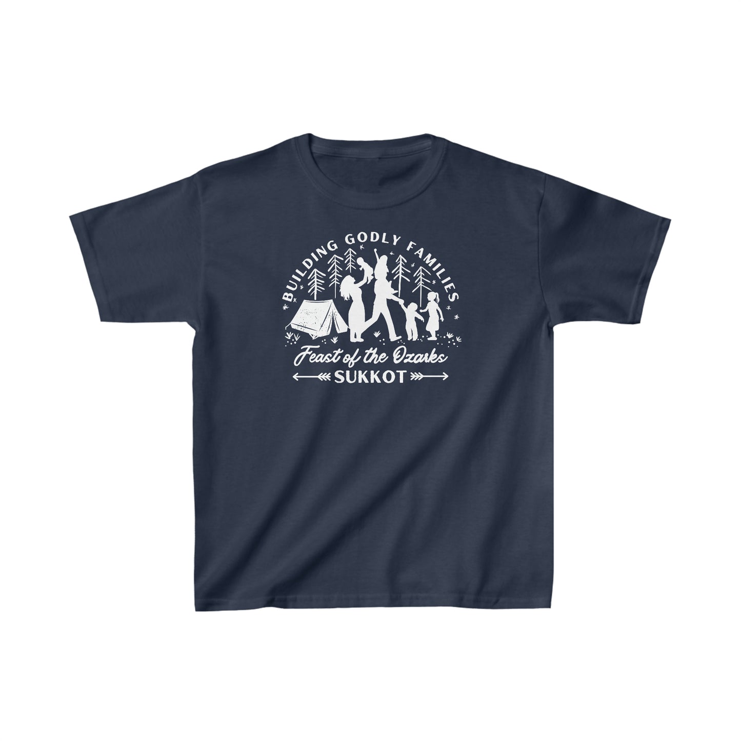 Children's Feast of the Ozarks Sukkot Tee With NO YEAR