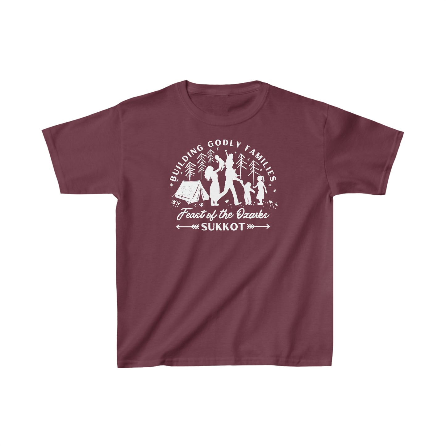 Children's Feast of the Ozarks Sukkot Tee With NO YEAR
