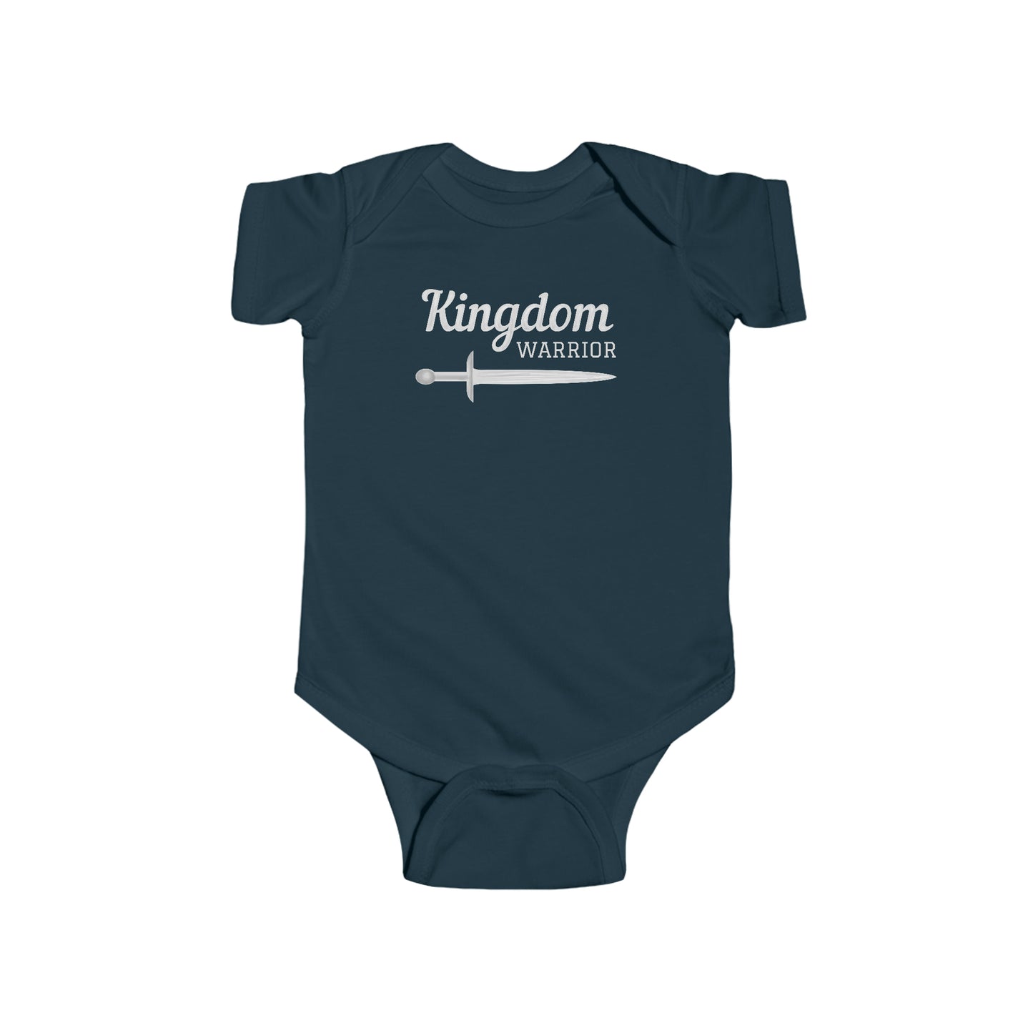 Kingdom Warrior Infant Bodysuit (Green Pastures Apparel)