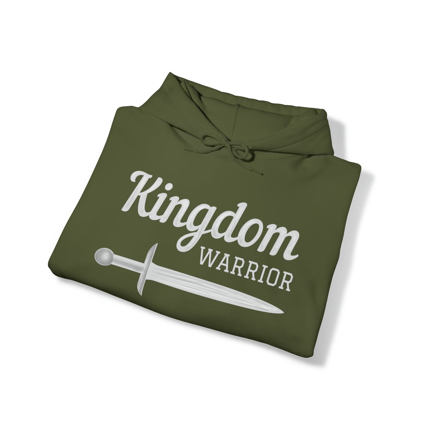 Kingdom Warrior Hooded Sweatshirt (Green Pastures Apparel)