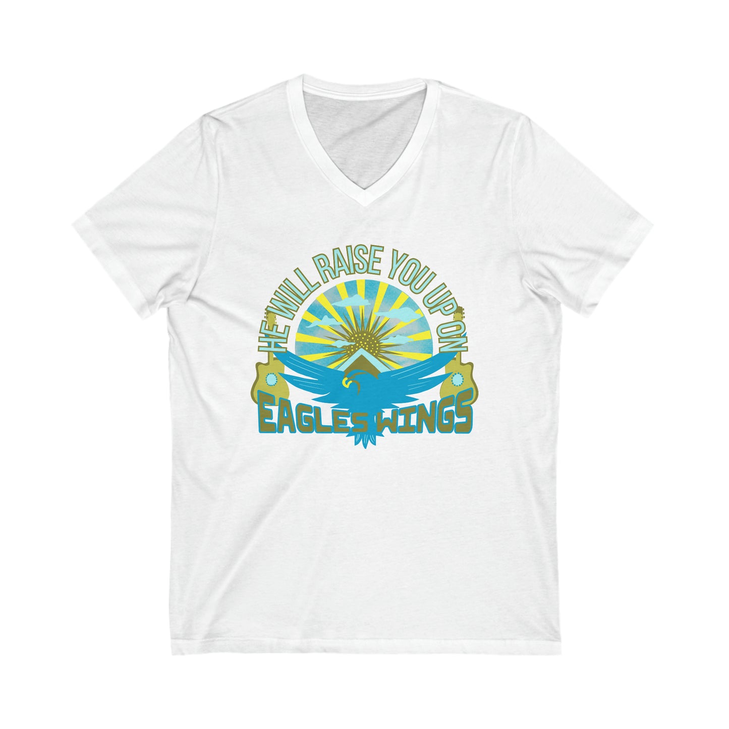 Raise You Up On Eagles Wings (Tall Size) (Green Pastures Apparel)